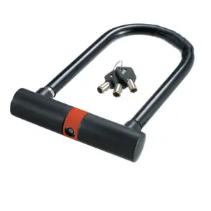 YH1378 Factory supply high quality bicycle cycling safety steel u lock