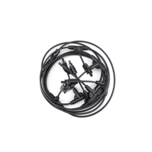 Kit de Conectores de Energía para Panel Solar PV004-XT1, Contacto de Cobre Duradero, Conector en Y Paralelo Macho/Hembra, Cable Adaptador Impermeable de 1000V - Product Image 5