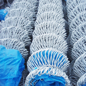 High Quality 20m 25m 30m Roll 6ft Galvanized Chain Link <b>Mesh</b> Fencing Diamond <b>Mesh</b> Factory Wholesale Price - Product Image 4