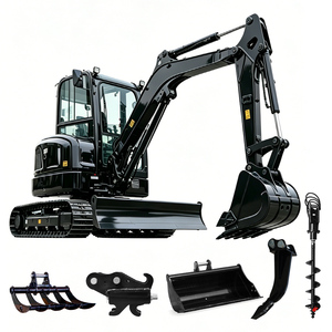 Envío Gratis, Mini Excavadora de 3.5 Toneladas, Excavadora Hidráulica para Jardín y Granja, Excavadoras Nuevas de 1, 2 y 3 Toneladas - Product Image 1