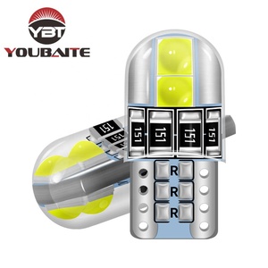 Kích Thước Ngắn 194 168 W5w Cob Nội Thất Bulb Ánh Sáng Đèn Silicone Không Thấm Nước <span class=keywords><strong>T10</strong></span> <span class=keywords><strong>Led</strong></span> Xe Bóng Đèn Cho Xe Máy <span class=keywords><strong>T10</strong></span> W5w - Product Image 1