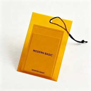Custom Eco-Friendly Paper <b>Clothing</b> Hang <b>Tags</b> Embossed Finish Personalized Logo Design for Apparel Shoes-Premium <b>Tags</b> for Fashion - Product Image 5
