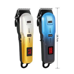 WAER - Cortadora <span class=keywords><strong>de</strong></span> Pelo Inalámbrica Profesional para Hombre, Recortadora USB Recargable para Barberos, Cuchilla <span class=keywords><strong>de</strong></span> Acero Inoxidable para Uso en Casa, Hotel y Autocaravana - Product Image 5