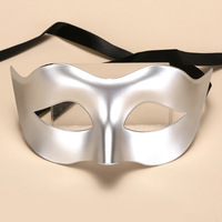 Masque de fête en plastique pour homme et femme, masque de mascarade pour hommes, pas cher, à faire soi-même pour bal masqué, Halloween, fête de carnaval