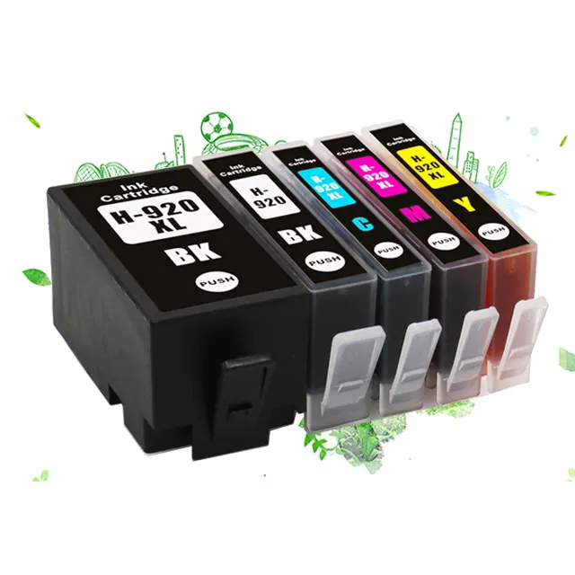 Compatible hp ink cartridge 920 xl Inkjet Cartridge 920 920xl 920XL For Hp Officejet 6000 6500 6500a 7000 7500 7500a Printer