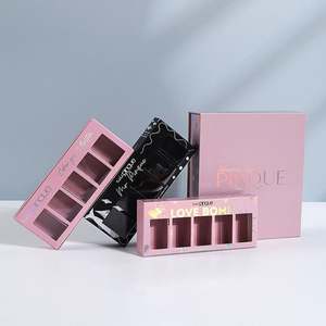 Boîte d'emballage en papier brillant <span class=keywords><strong>de</strong></span> haute qualité, laminage mat, cosmétiques, boîte rigide en forme <span class=keywords><strong>de</strong></span> <span class=keywords><strong>livre</strong></span> en <span class=keywords><strong>bois</strong></span>, <span class=keywords><strong>calendrier</strong></span> <span class=keywords><strong>de</strong></span> <span class=keywords><strong>l</strong></span>'<span class=keywords><strong>avent</strong></span> <span class=keywords><strong>de</strong></span> 12 jours, boîtes alimentaires - Product Image 3