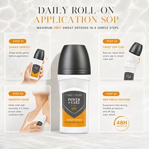 Desodorante Antitranspirante Líquido en Roll-On Unisex de Marca Privada Personalizada, Recargable, de Larga Duración, Fabricantes OEM - Product Image 6