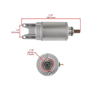 31100-10D00 31100-08F00 31100-32C11 Démarreur pour Suzuki GSF400 GSF600 Bandit GSX 400/600 GSF650 <span class=keywords><strong>GSX750</strong></span> - Product Image 5