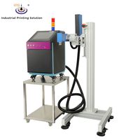 Impresora Industrial de Inyección de Tinta Piezoeléctrica IPS-6401 con hasta 6 Cabezales de Impresión, Máquina de Impresión UV para Codificación de PVC, PET, PE y Madera