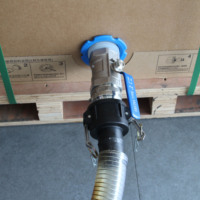 Conteneur IBC en papier de 1000 L avec coussin chauffant pour l'emballage du sirop Invert