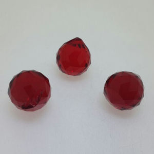 Bolas De Cristal Vermelho Fung Shui Janela Sun Catchers Prismas MH-12692 - Product Image 4