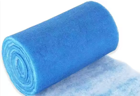 Nouveau filtre à Air primaire MERV8 G4 bleu blanc couleur fibre de carbone Polyester fibre synthétique média rouleau plafond filtre 80% efficacité