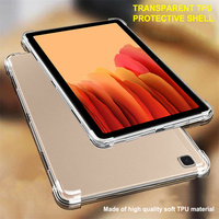 Tablet Samsung kılıfı Galaxy Tab A7 Lite 8.7 "SM-T220 T225 silikon yumuşak kabuk TPU hava yastığı kapak şeffaf koruma çantası