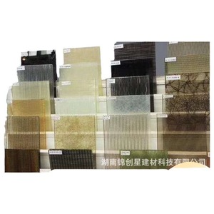 Verre feuilleté 3mm-30mm plat, verre décoratif moderne pour hôtel, villa, porte de séparation, vente en gros d'usine - Product Image 1