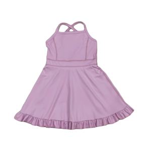 Ropa Deportiva Casual de Verano para Niñas Pequeñas con Estampado Floral de RTS Boutique, para Tenis, Yoga, Deportes, Transpirable, Mezcla de Algodón, Forrada, Corte en A, ODM - Product Image 1