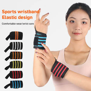 Özel logo ayarlanabilir spor Fitness bileklik destek sapanlar egzersiz ağırlık kaldırma bileklik - Product Image 6