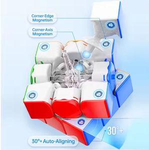 <span class=keywords><strong>GAN</strong></span> <span class=keywords><strong>356</strong></span> Suspensión magnética 3x3x3UV No adhesivo Magnético Profesional Competencia <span class=keywords><strong>Cubo</strong></span> Juguete inquieto - Product Image 5