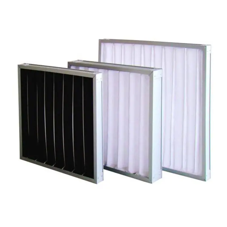 Air conditioning filter screen improve air circulation G4 coarse screen plate Folding Primary Effect filter supplier