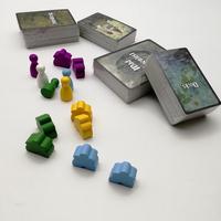 Carte effaçable à sec imprimée personnalisée pour jeu de société Impression Colisée pour jeu de société