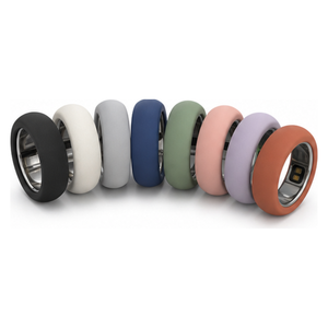 Lot de 8 protections anti-odeurs pour Oura Ring 4 Gen 3, ensemble de protège-anneaux en silicone frais pour la transpiration et l'utilisation en salle de sport, se nettoie facilement - Product Image 1