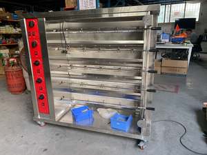 Rôtissoire à Poulet à Gaz Commerciale 4/5/6/<span class=keywords><strong>8</strong></span>/9 Broches - Product Image 5