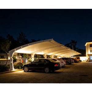 Cochera tensada tipo voladizo para estacionamiento de vehículos con MOQ bajo - Product Image 2