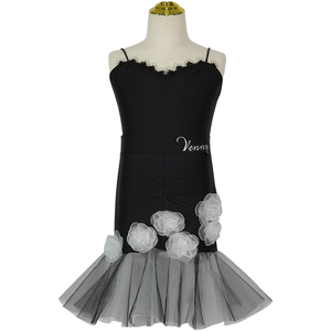 Vennystyle, vestidos profesionales para niñas, trajes latinos para niños, salón de baile con flecos, Salsa, <span class=keywords><strong>Tango</strong></span>, ropa de fiesta, baile - Product Image 1