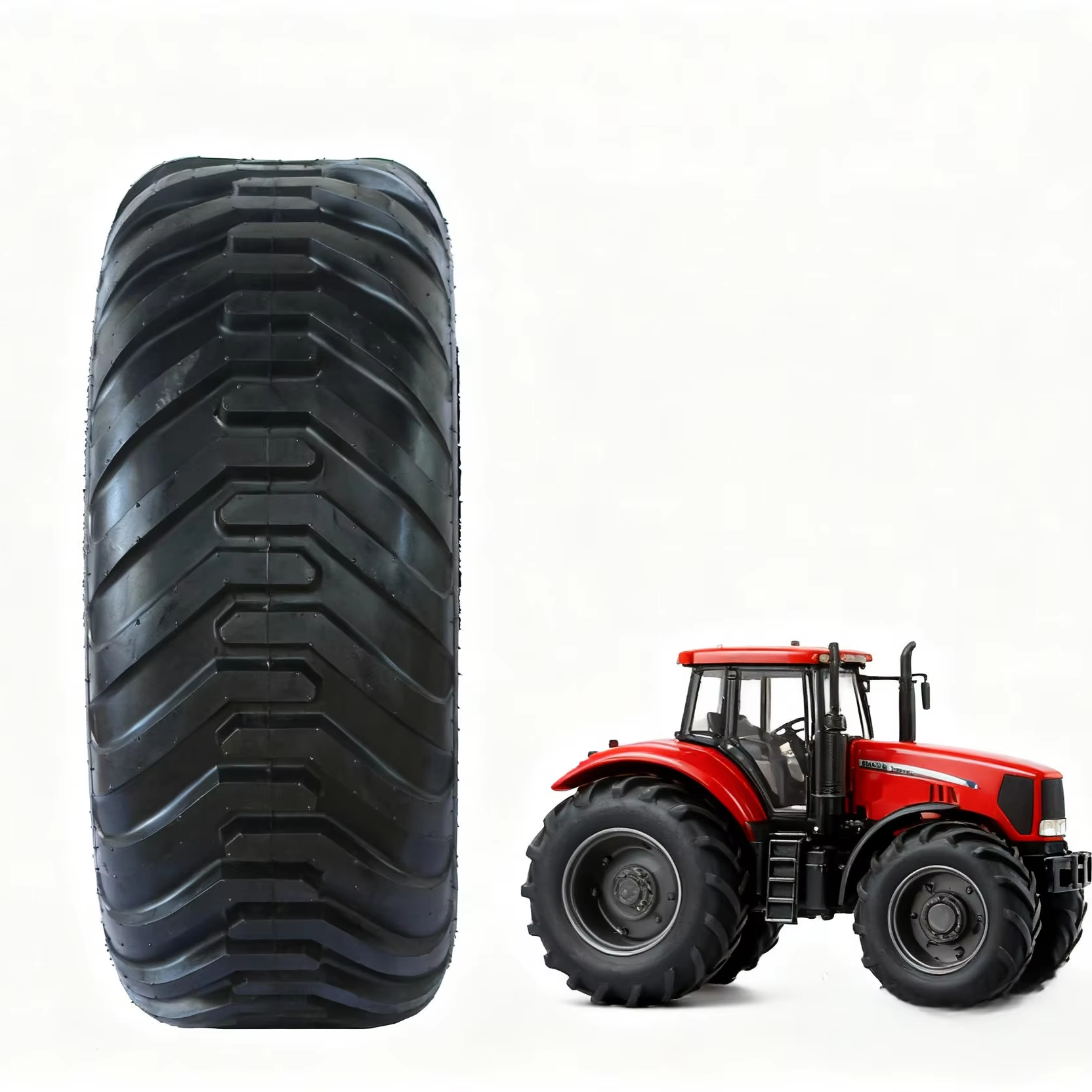 AGR Tire 500/45-22.5 Ultra Wide Cross Section Provide Stability Carrying Capacity Suitable for Tractors and Harvesters