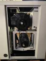Compresseur d'air à vis sans huile à entraînement par courroie de 5,5 kW 7,5 CV 0,6 m3/min 0,8 Mpa 8 kg avec certification CE pour la fabrication de circuits intégrés