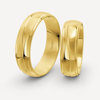 Bagues de mariage et de fiançailles personnalisées en or pur 10k 14k 18k avec diamants, ensemble de bagues assorties pour couple, pour femmes et hommes