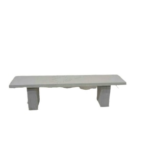 New Magic Stone Grc <b>Cement</b> Bench Outdoor Landscape Garden Furniture For Cafe Restaurant - Product Image 4