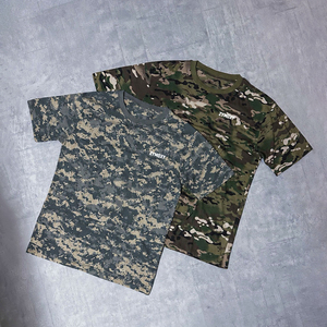 Camisetas de Camuflaje con Estampado Digital de Manga Corta, Personalizadas, de Alta Calidad, 100% Algodón, Camisetas con Gráficos de Camuflaje - Product Image 1