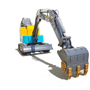 Hot Sale <b>Towable</b> Mini Excavator 1ton with Cast Iron Counterweight Bagger for - Product Image 6