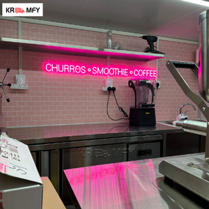 DOT CE Certified Square Ice Cream Cart Fully Equipped With Soft Serve Machine For Dessert Street <b>Concession</b> <b>Trailer</b> - Product Image 4