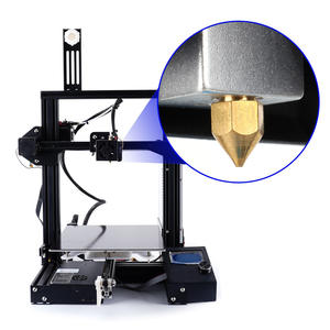 Buse <span class=keywords><strong>MK8</strong></span> en laiton 0.2MM 0.3MM 0.4MM 0.5MM Buse de tête d'impression d'extrudeuse pour accessoires d'imprimante 3D Ender-3 CR10 CR10S 1.75MM - Product Image 6