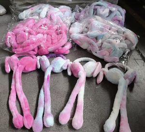 सर्दियों की चरित्र शैली नकली फर कान मफ नरम गर्म आरामदायक टाई-डाई शिल्प और बच्चों के लिए कान - Product Image 6