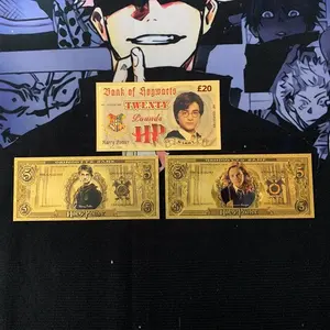 Busta Regalo Rettangolare in PET con Foglia d'Oro Fatta a Mano per Collezionisti di Monete d'Oro e Carte Personalizzate a Tema <span class=keywords><strong>Hogwarts</strong></span> - Product Image 4