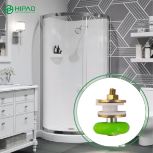 Juego de polea de vidrio para puertas y ventanas corredizas para balcón, percha para ruedas - Product Image 4