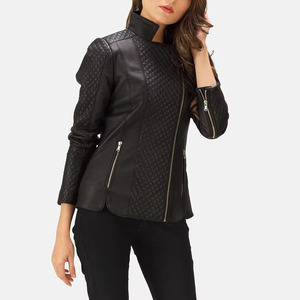 Women's 100%Leather Vintage New Design Pattern XL Size Custom for Autumn Spring Winter New Quality Women Leather - Product Image 1