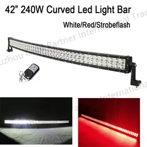 22" 324W 34" 486W 42" 594W 50" 702W Tri-Row Curved LED Light Bar Offroad 4X4 4WD LED Bar 12V 24V Rgb Led Light Bar