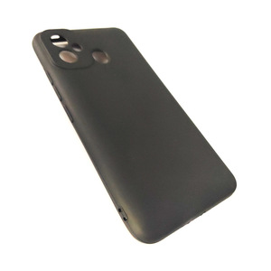 Funda Negra Mate de TPU Suave para ITEL Vision 5 Plus P36 Vision1 P37 Pro A56 S15 A33 Plus - Product Image 3