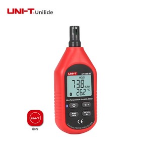 Thermomètre et hygromètre électronique multifonctionnel de haute précision UNI-T UT333BT en matériau ABS pour une utilisation en intérieur/extérieur - Product Image 1