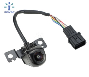 Cámara de Visión Trasera PEIVSO Compatible con Hyundai Santa Fe 2017-2019 OEM 95760-B8650, Cámara de Asistencia de Estacionamiento de Repuesto - Product Image 1