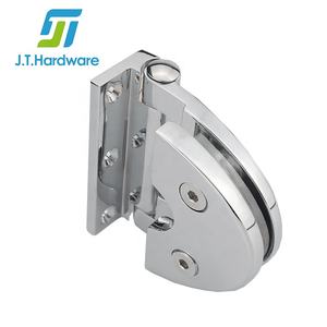 कनाडा ग्लास से दीवार पीतल के शॉवर एनक्लोजर स्क्रीन फ्लैप राउंड ट्यूब पाइप पत्ती ग्लास पिलांज बिना वसंत के - Product Image 2