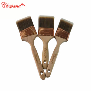 Oem ODM Chất lượng cao polyester gỗ xử lý bàn chải sơn bàn chải thiết lập cho các bức tường trang trí nội thất - Product Image 3