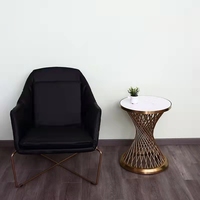 Table basse moderne de luxe nordique, plateau en marbre, ensemble de tables basses, table basse ronde en verre pour salon