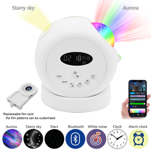 2025 thiết kế mới toàn cầu người bán tốt nhất đa màu Aurora thiên hà thông minh 12 tiếng ồn Trắng loa chiếu ánh sáng ban đêm laser - Product Image 5
