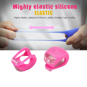 Delanhuwi 2026 hình con ếch dẫn xe đạp tay lái ánh sáng thế hệ thứ 5 Silicone nóng bán đêm cưỡi xe đạp an toàn Pin - Product Image 4