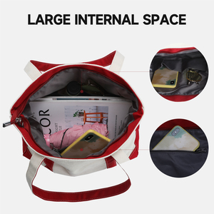 本月阿里巴巴最畅销产品多功能棉杂货帆布手提袋 - Product Image 4