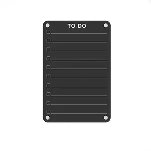 Acryl To Do List Wöchentliche monatliche Vision Whiteboard Trocken lösch kalender für Kühlschrank